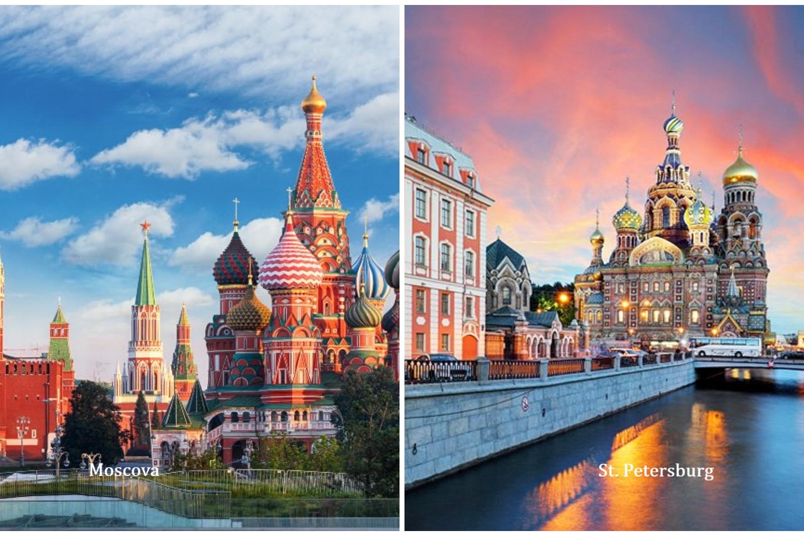 Vacanță 🇷🇺St.Petersburg – Moscow - 🇷🇺Rusia